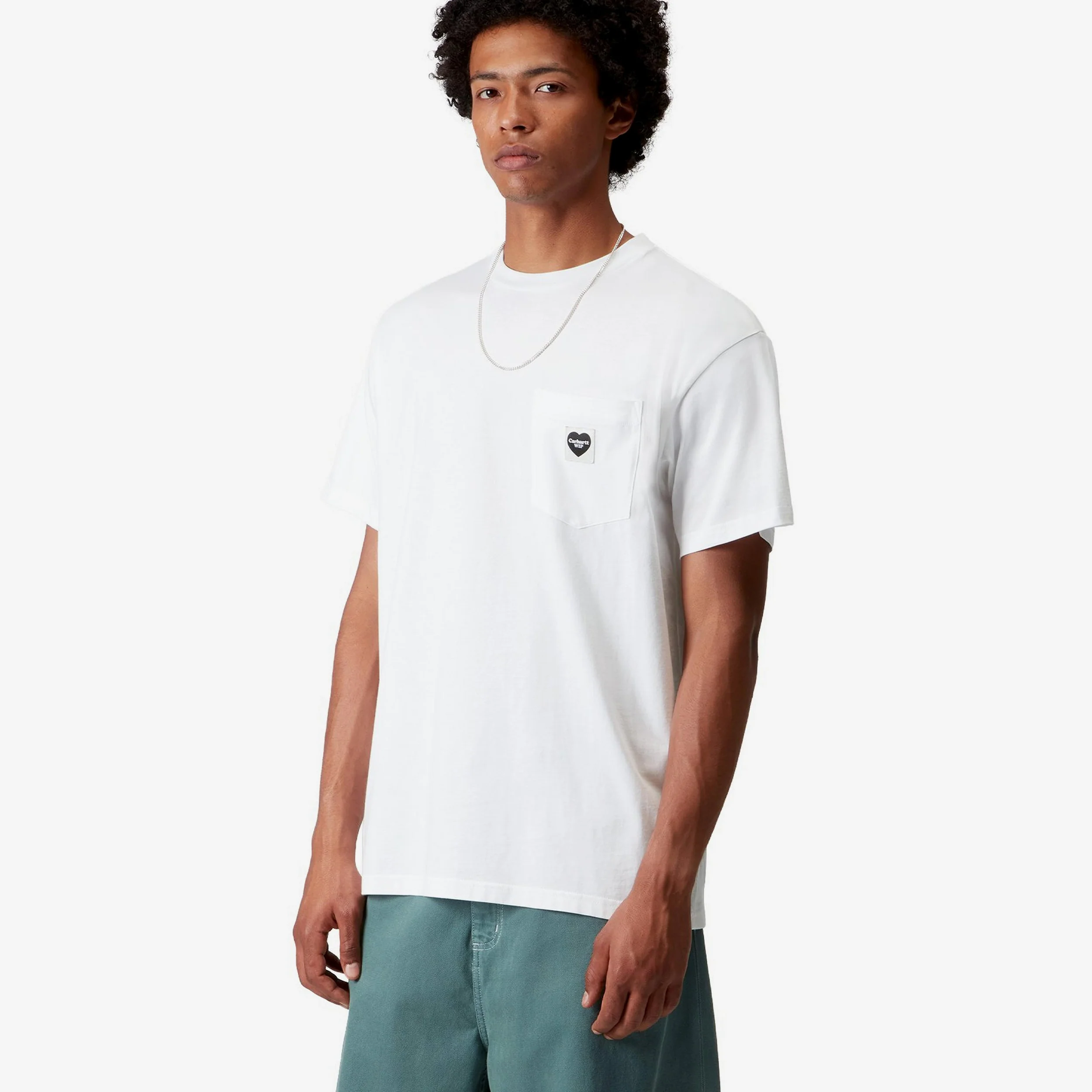 Short Sleeve Pocket Heart T-Shirt - Image 3