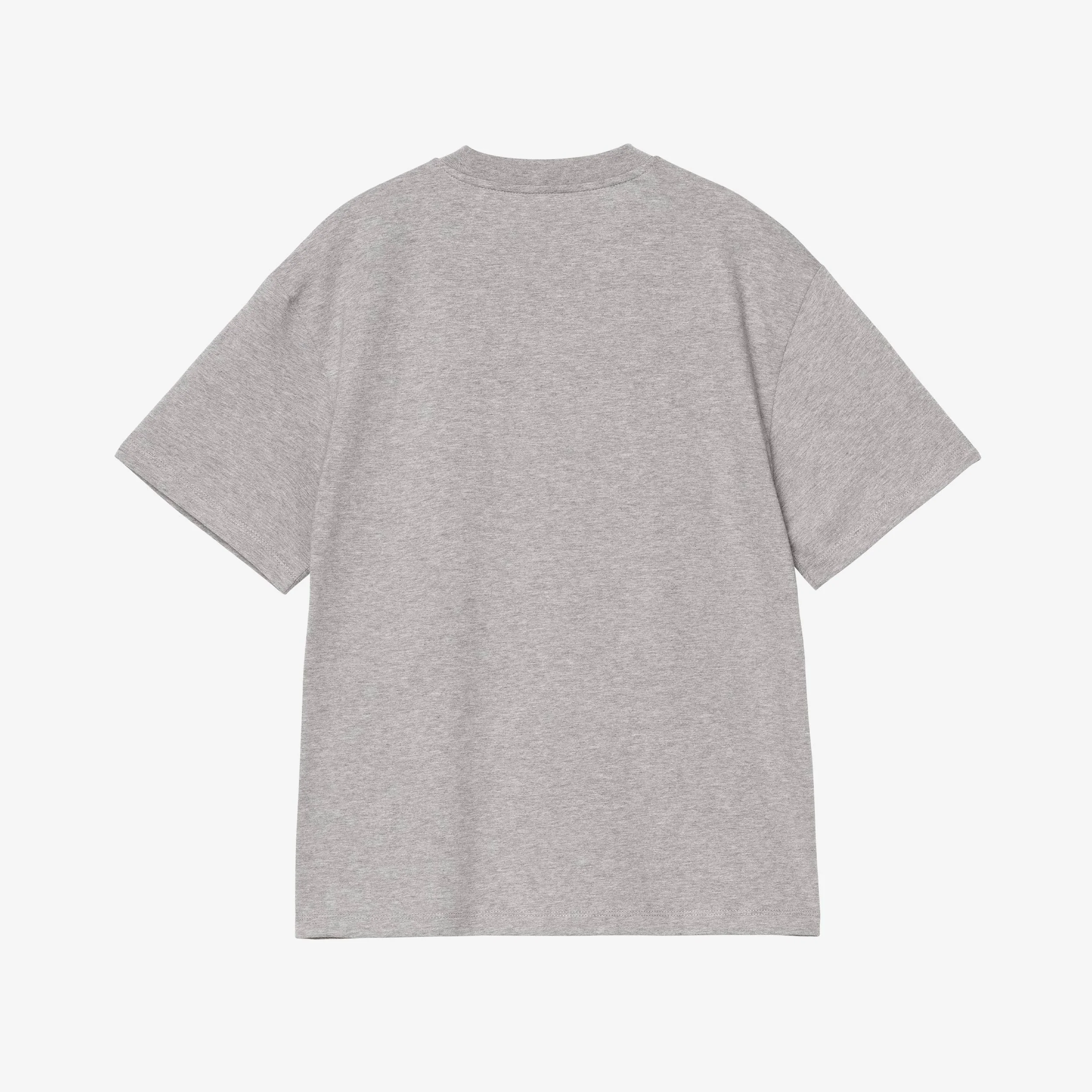 Wmns Short Sleeve Heart Patch T-Shirt - Image 2
