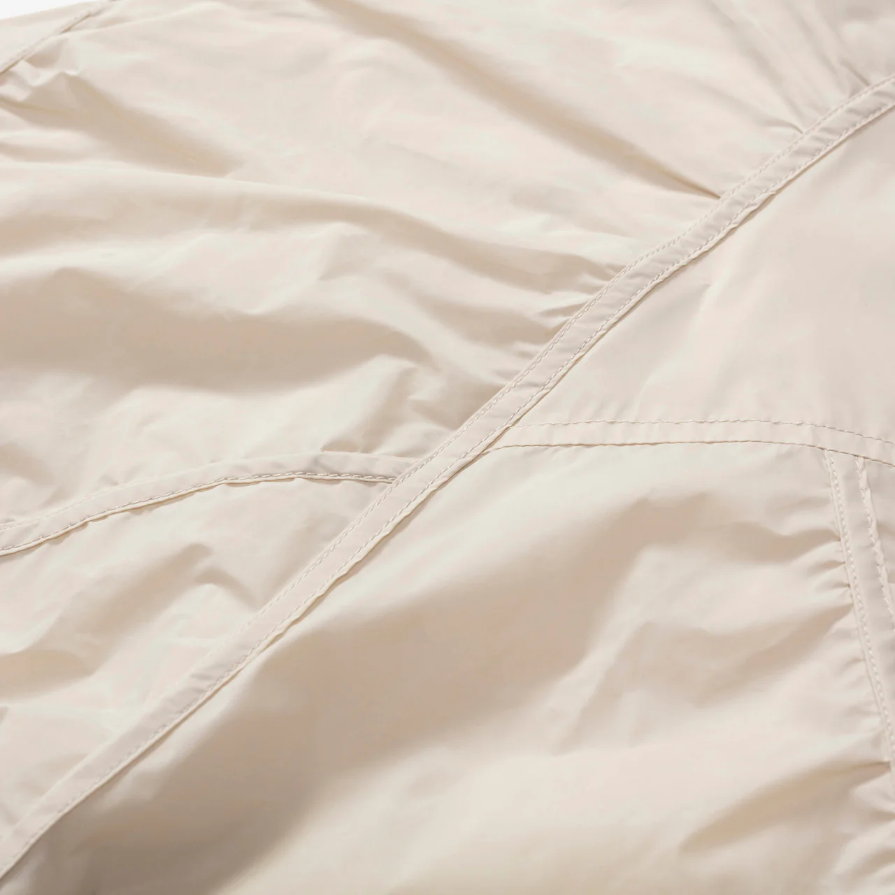 Wmns Nylon Windbreaker Midi Jacket - Image 12