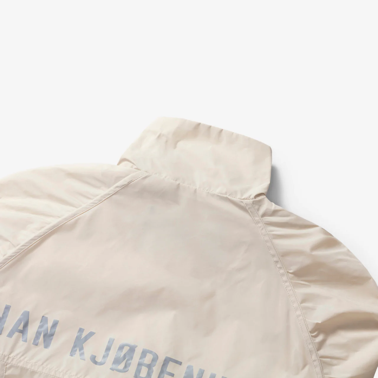 Wmns Nylon Windbreaker Midi Jacket - Image 3