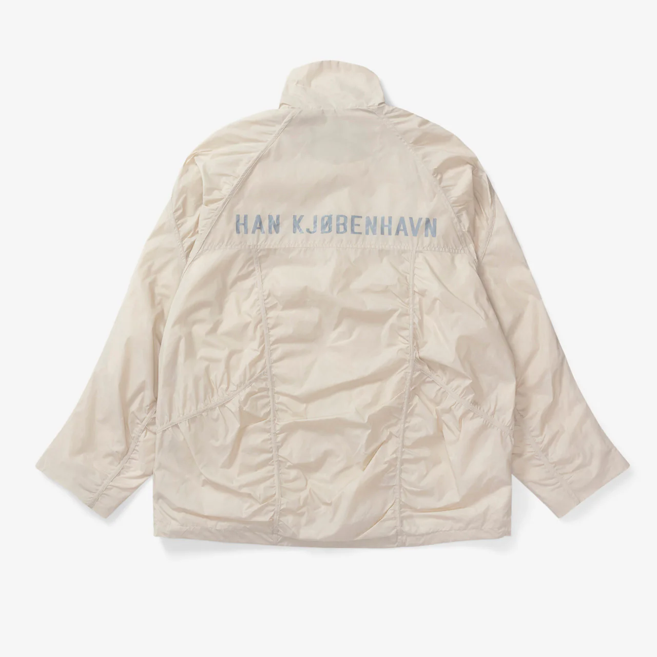 Wmns Nylon Windbreaker Midi Jacket - Image 5