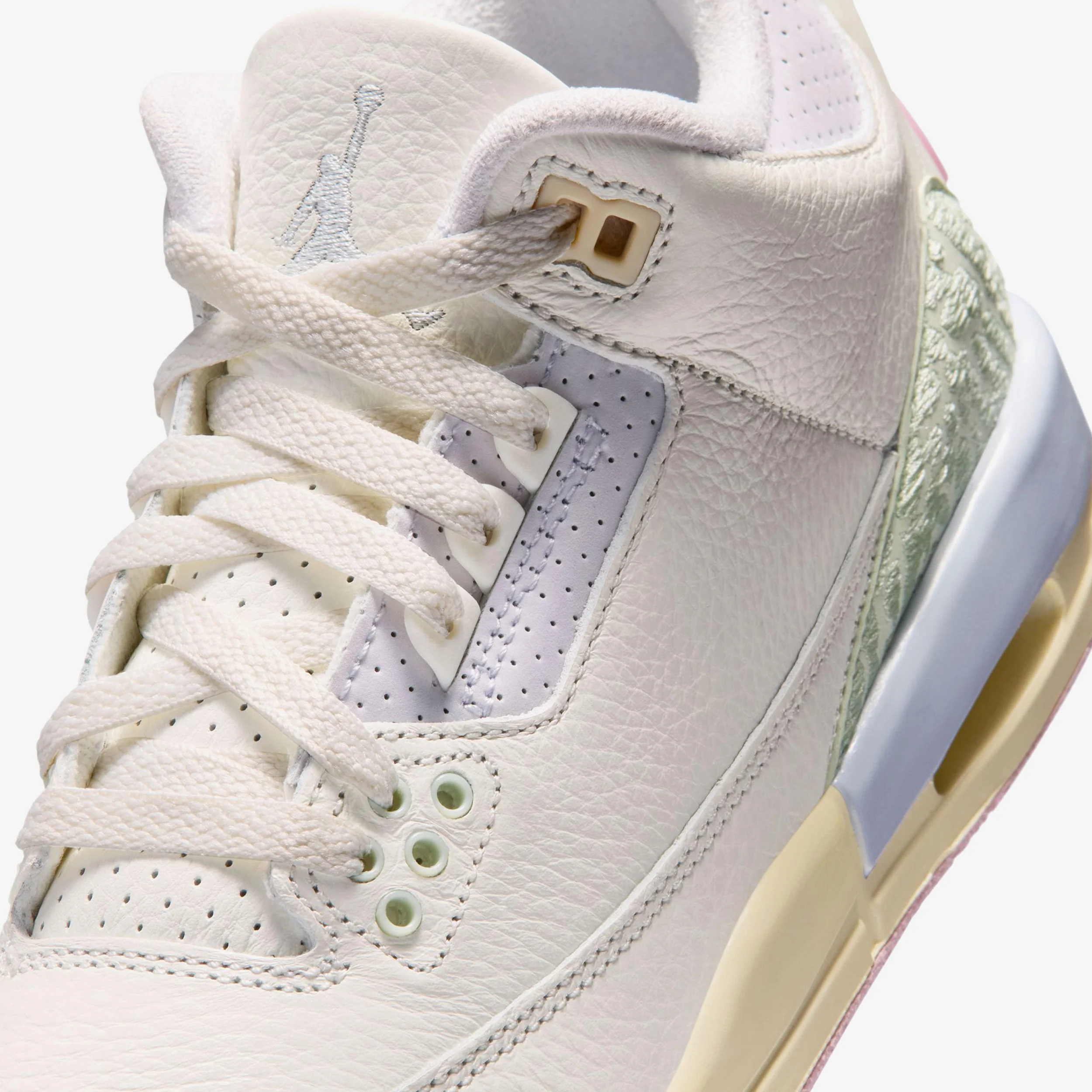 Air Jordan 3 Retro OG "Sail and Jade Aura" (GS) - Image 6