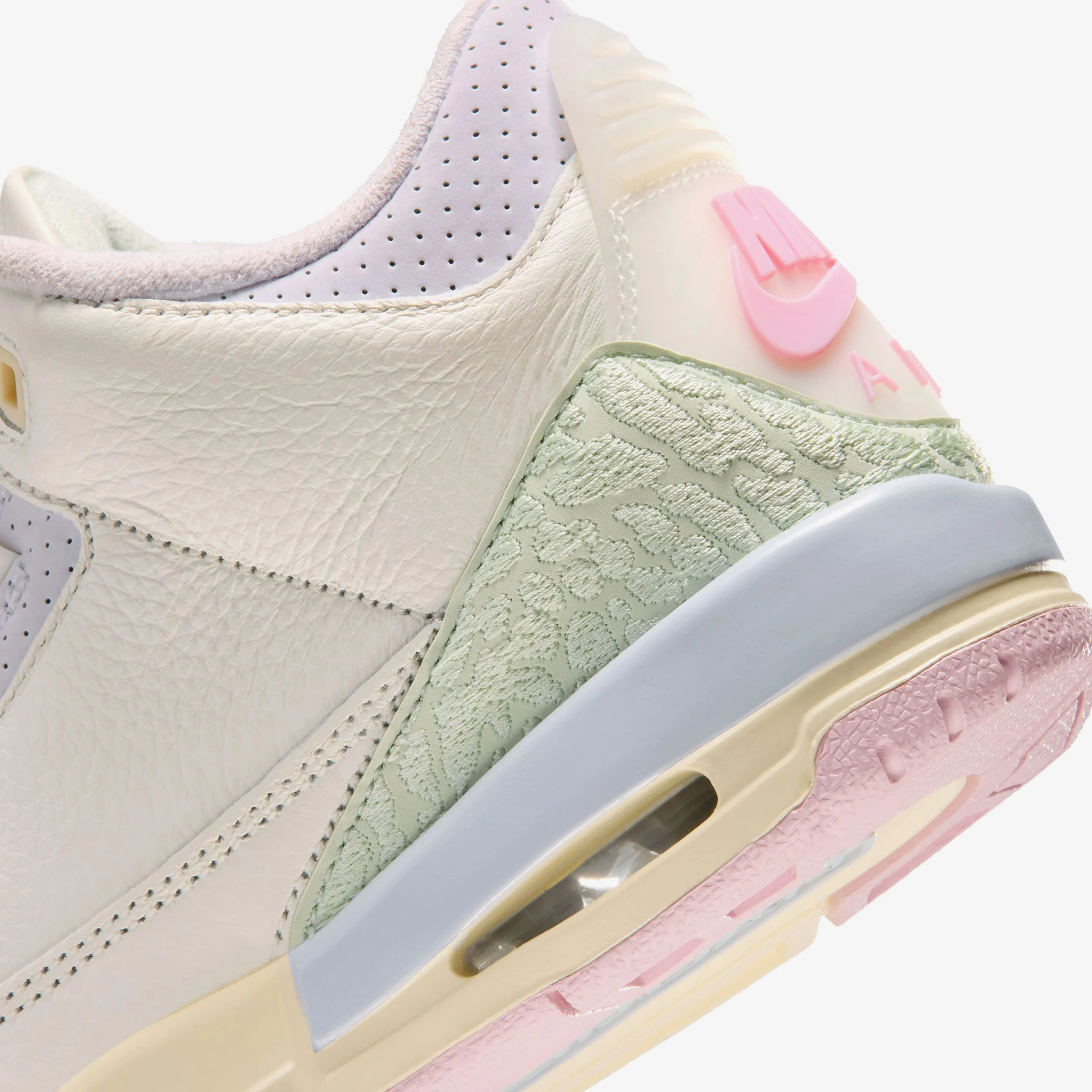 Air Jordan 3 Retro OG "Sail and Jade Aura" (GS) - Image 7