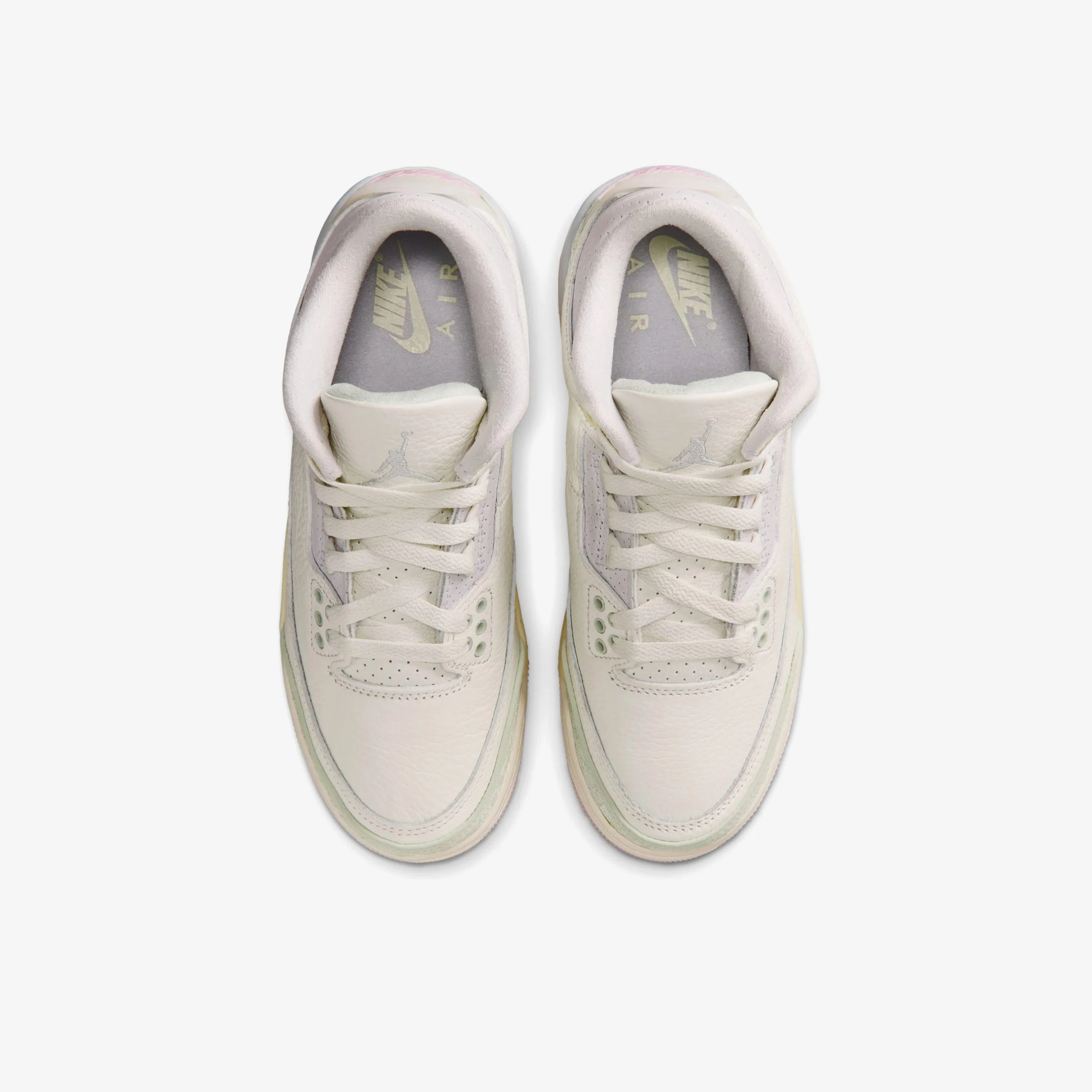 Air Jordan 3 Retro OG "Sail and Jade Aura" (GS) - Image 8