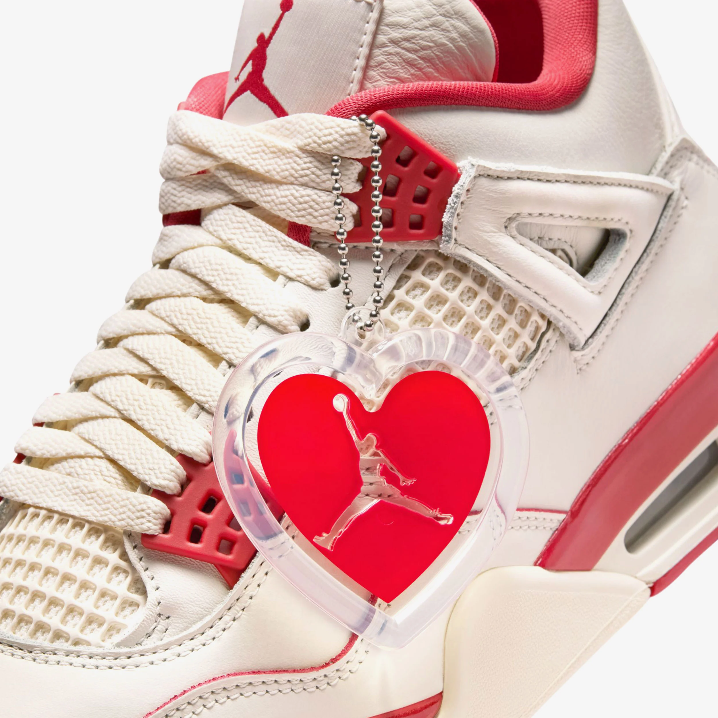 Wmns Air Jordan 4 Retro "Valentine's Day" - Image 9