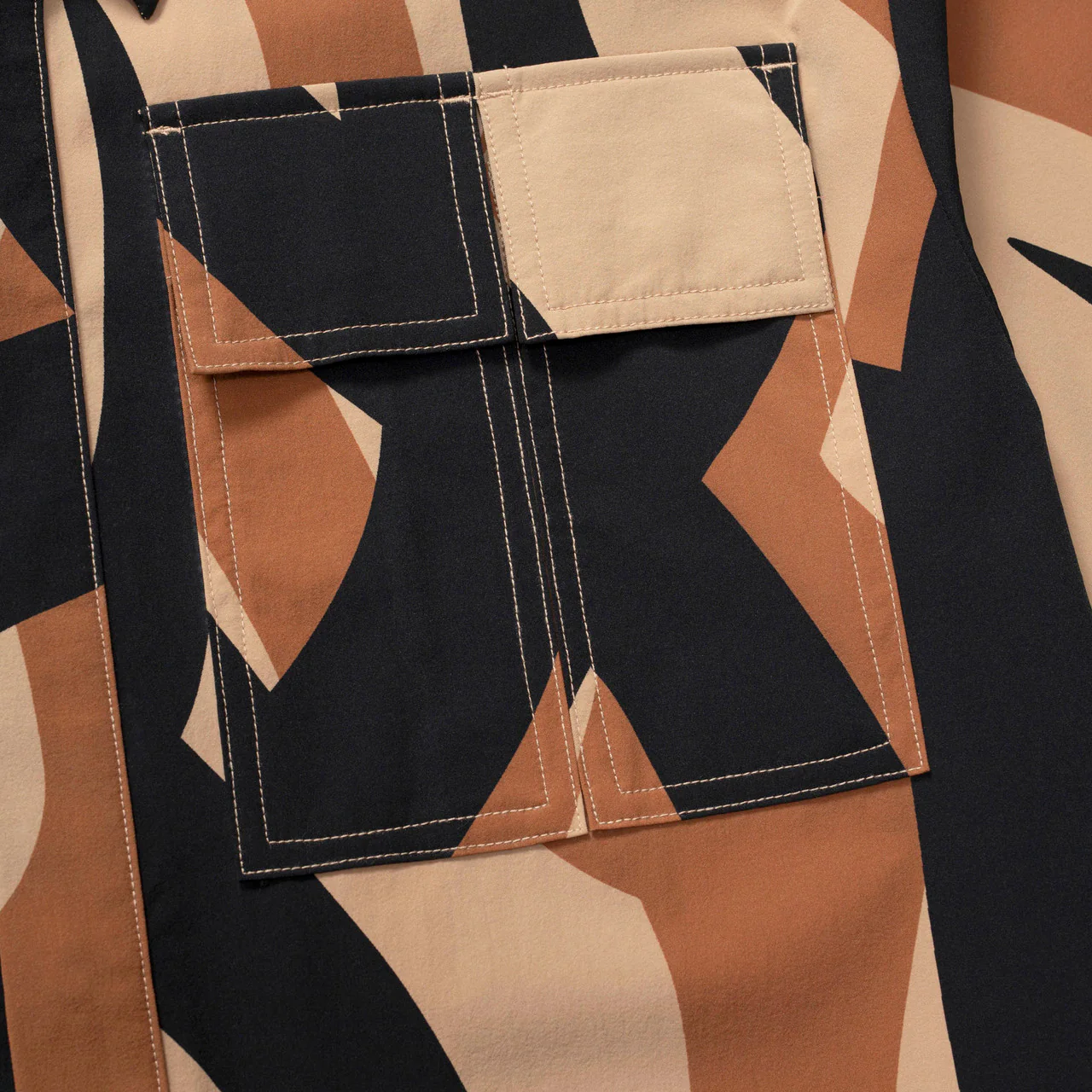 Strange Jungle Camo Multi Pocket Shirt - Image 5