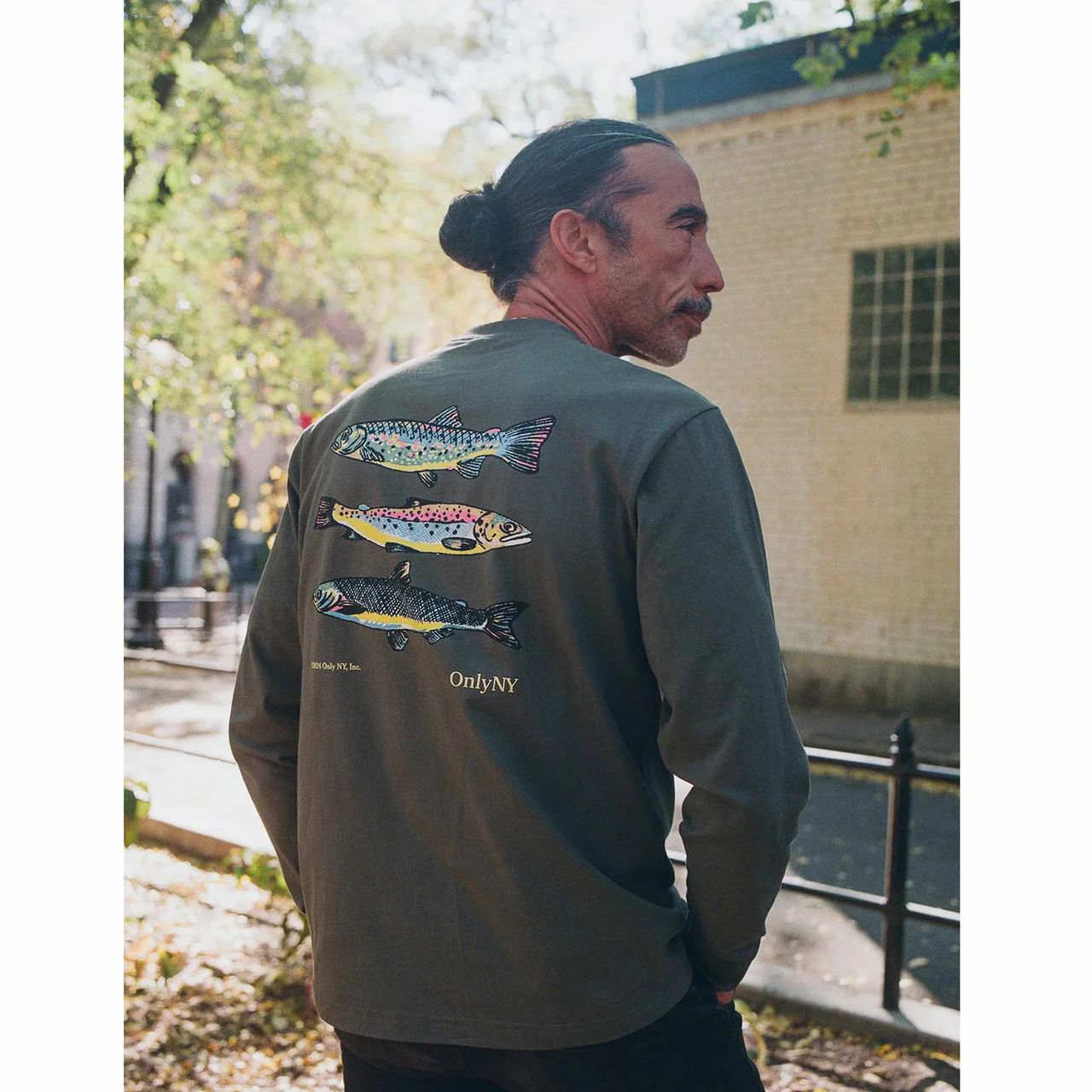 Trout Stack Long Sleeve T-Shirt - Image 2