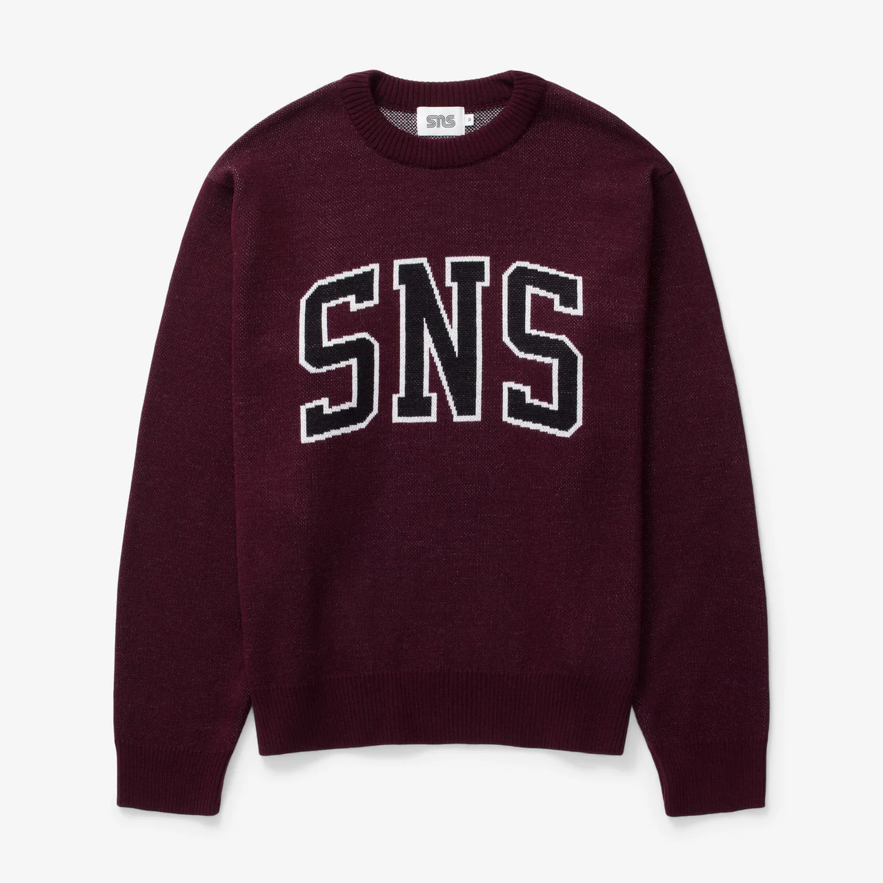 Collegiate Logo Knit Crewneck