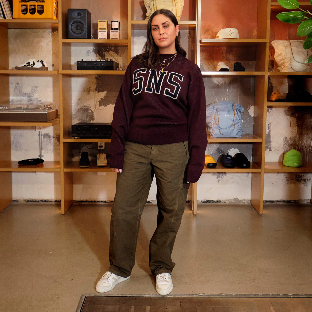 Collegiate Logo Knit Crewneck - Image 4