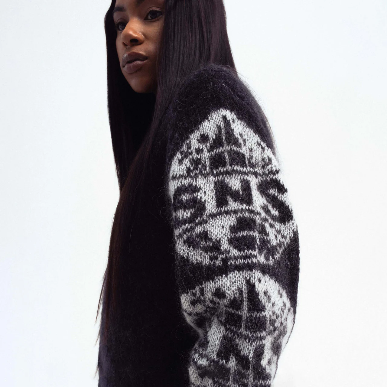 Mohair Knit Cardigan - Image 3