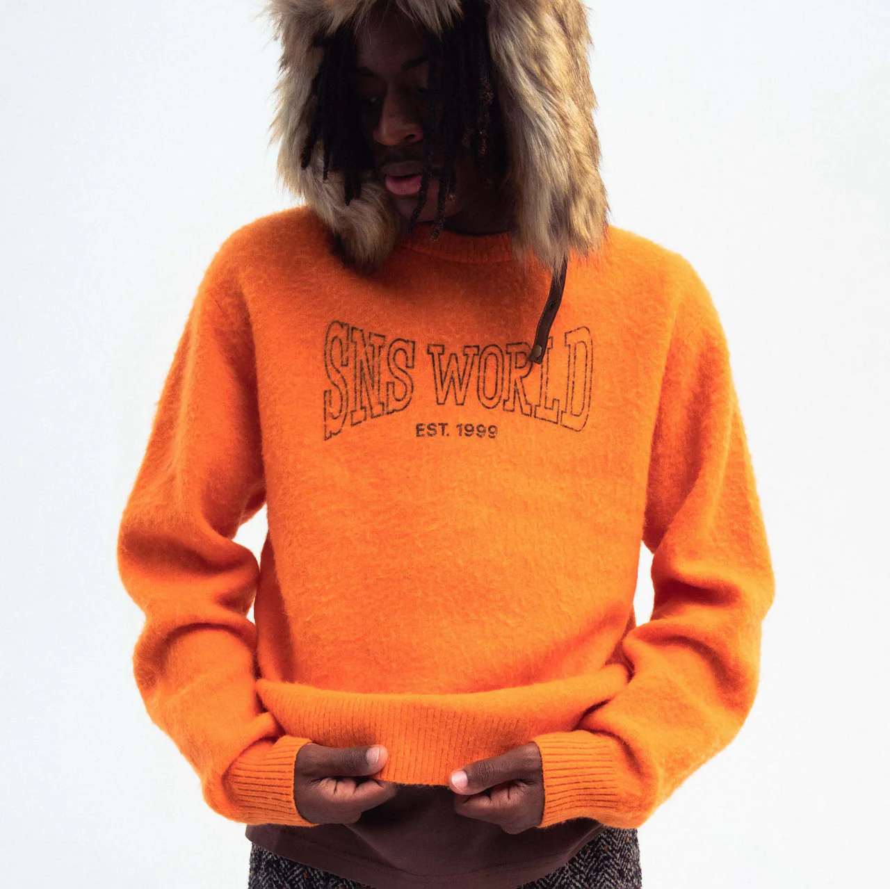 Peeled Wool Knit Sweater - Image 3