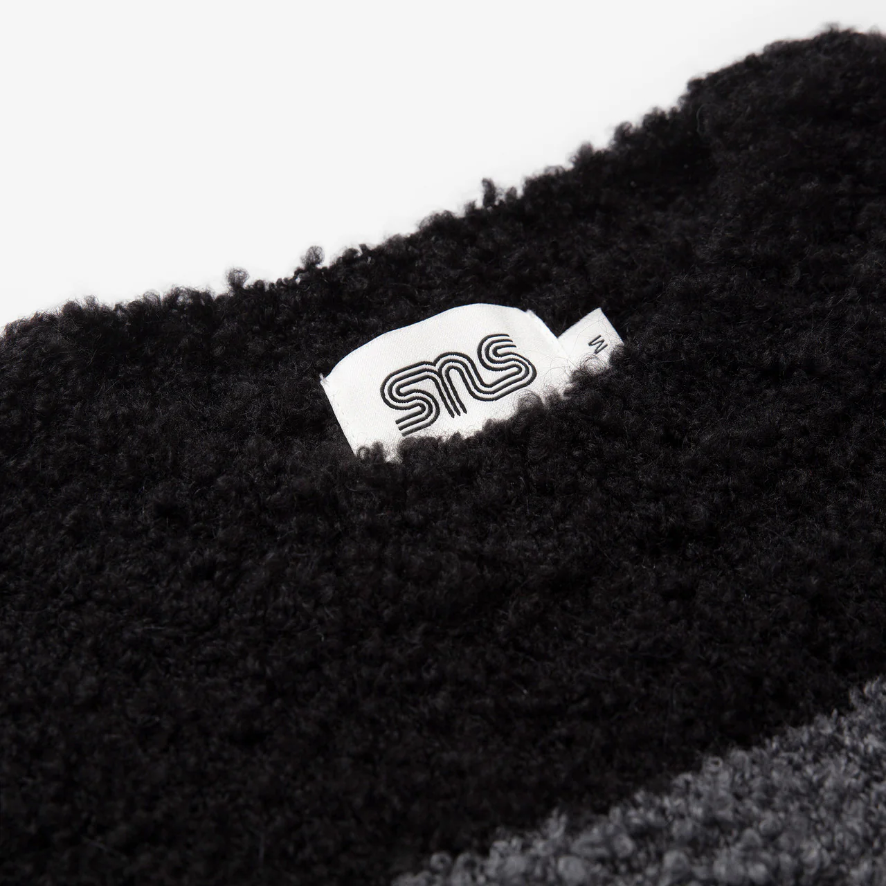 Striped Boucle Knit Crewneck - Image 8