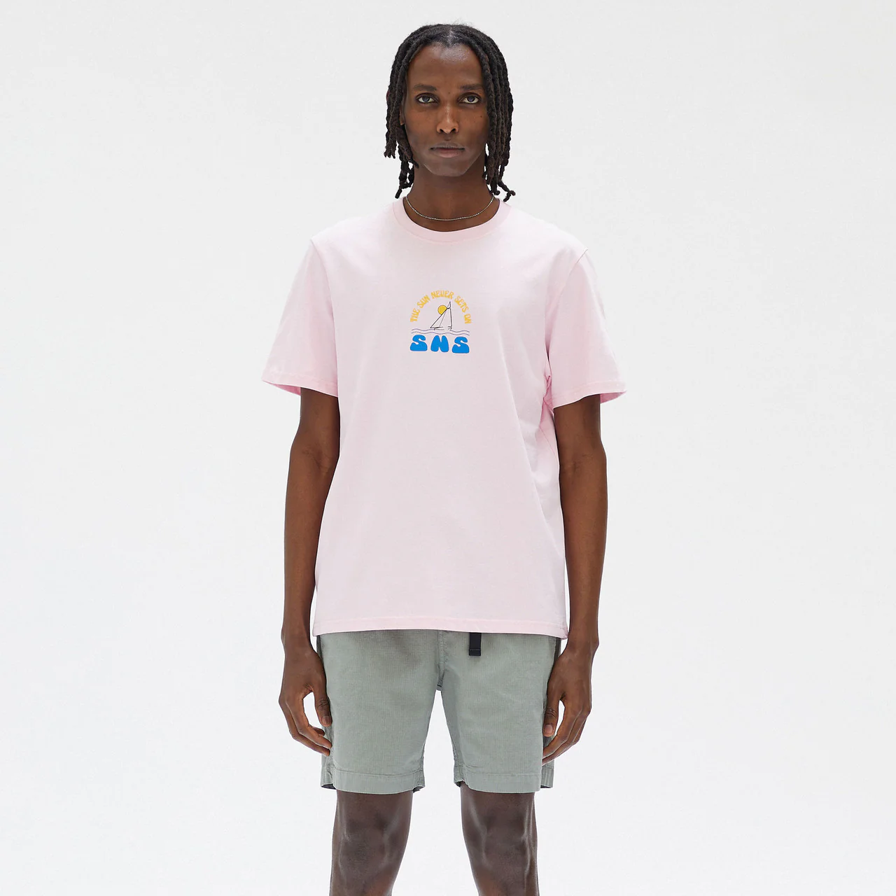 Sun Never Sets on SNS Tee - Image 3