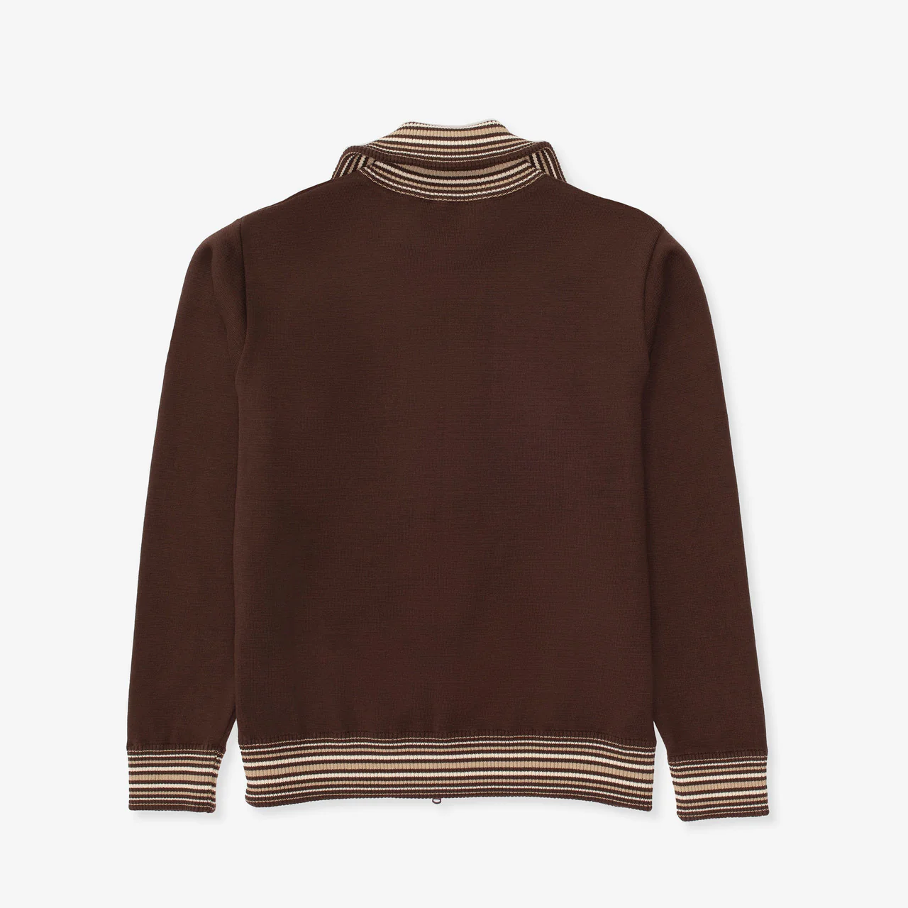 Zipped Knitted Track Jacket - Image 2
