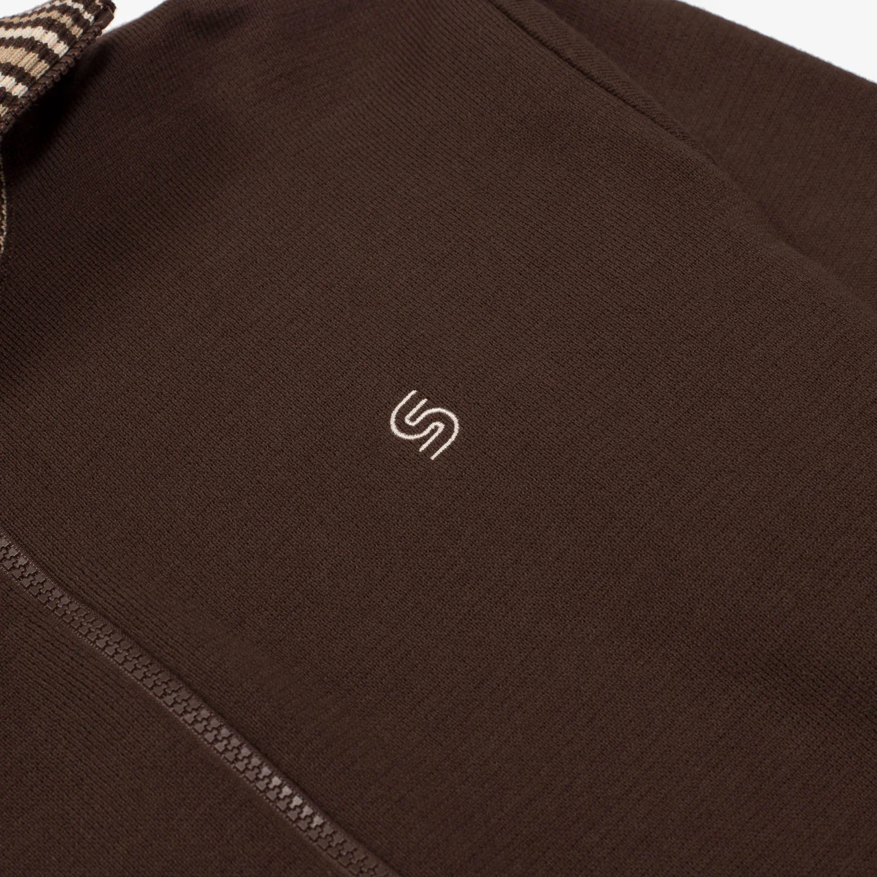 Zipped Knitted Track Jacket - Image 6