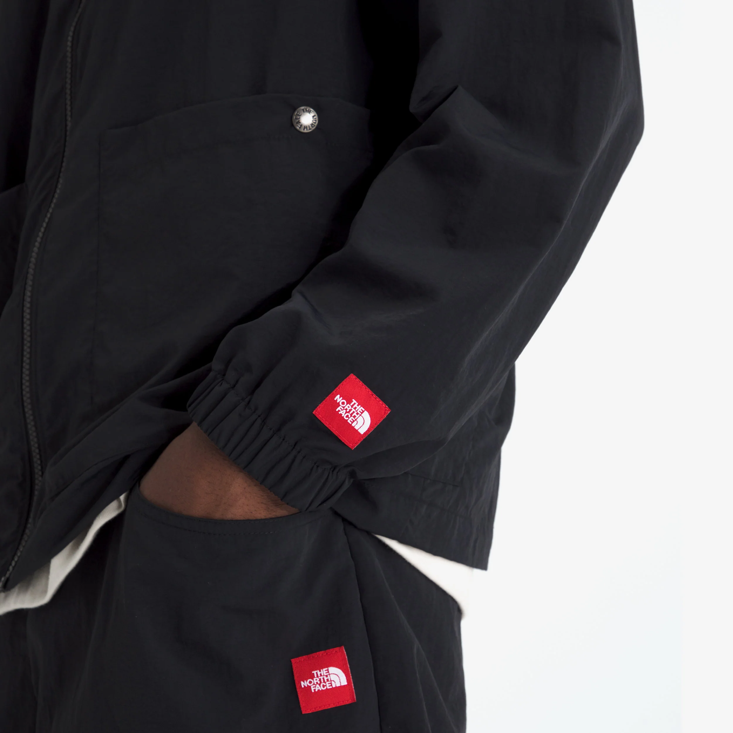 TNF™ Red Box Nylon Long Sleeve Shirt - Image 3